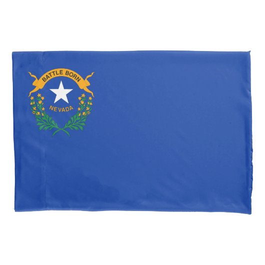Housse D'oreillers Drapeau de l'État du Nevada (devant)