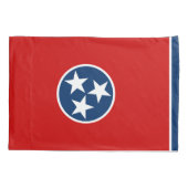 Housse D'oreillers Drapeau de l'État du Tennessee (Dos)