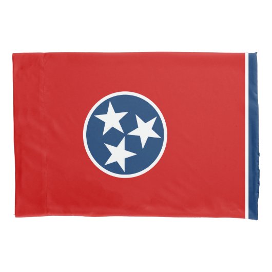 Housse D'oreillers Drapeau de l'État du Tennessee (devant)