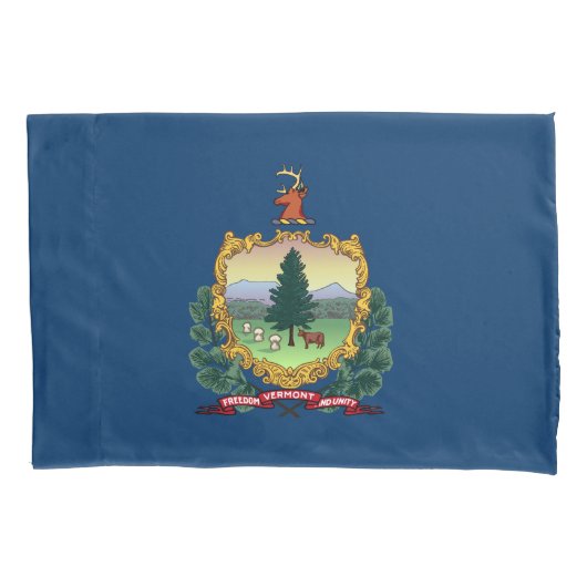 Housse D'oreillers Drapeau de l'État du Vermont (devant)