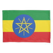Housse D'oreillers Drapeau de l'Ethiopie de l'Oreillère Patriotique (devant)