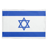 Housse D'oreillers Drapeau de l'Israël (Dos)