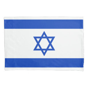 Housse D'oreillers Drapeau de l'Israël