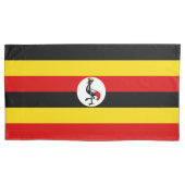 Housse D'oreillers Drapeau de l'Ouganda (devant)