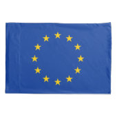 Housse D'oreillers Drapeau de l'Union européenne (Dos)