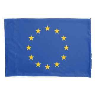 Housse D'oreillers Drapeau de l'Union européenne
