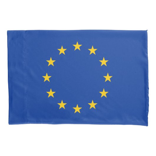 Housse D'oreillers Drapeau de l'Union européenne (devant)