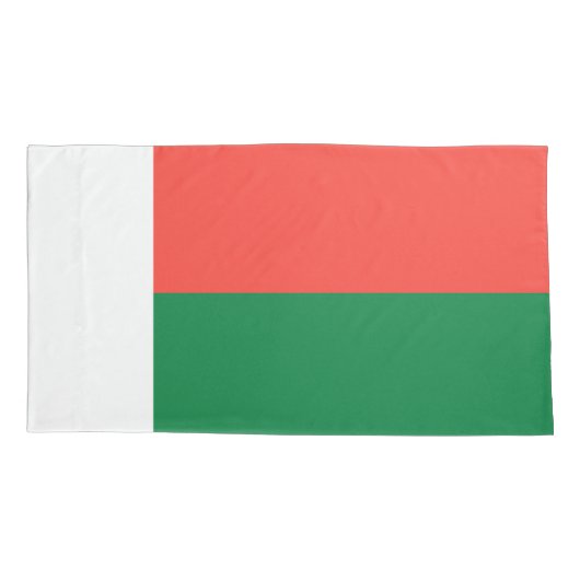 Housse D'oreillers Drapeau de Madagascar (Dos)