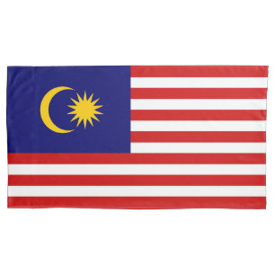Housse D'oreillers Drapeau de Malaisie