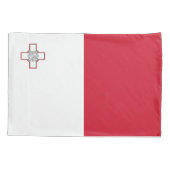 Housse D'oreillers Drapeau de Malte (Dos)