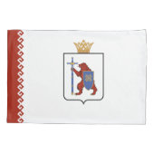 Housse D'oreillers Drapeau de Mari El (Dos)