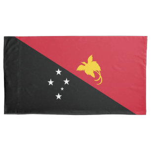 Housse D'oreillers Drapeau de Papouasie-Nouvelle-Guinée