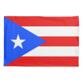 Housse D'oreillers Drapeau de Porto Rico (Dos)