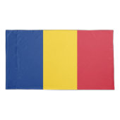 Housse D'oreillers Drapeau de Roumanie (Dos)