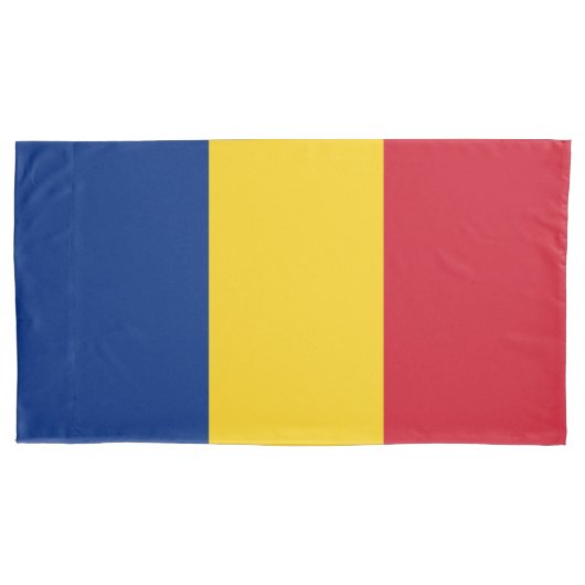 Housse D'oreillers Drapeau de Roumanie (devant)