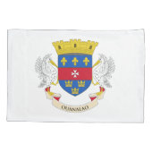Housse D'oreillers Drapeau de Saint-Barthélemy (Dos)