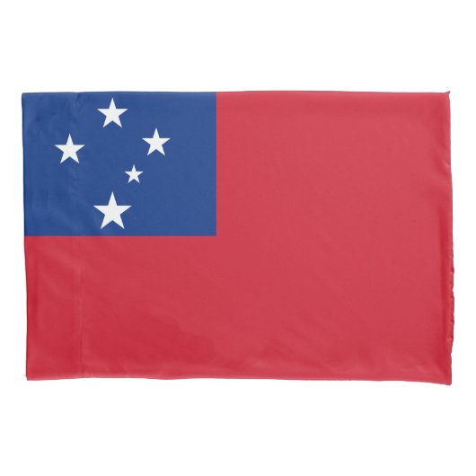 Housse D'oreillers Drapeau de Samoa (devant)