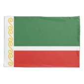 Housse D'oreillers Drapeau de Tchétchénie (Dos)