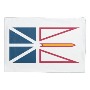 Housse D'oreillers Drapeau de Terre-Neuve-et-Labrador (Canada)