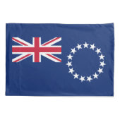 Housse D'oreillers Drapeau des Îles Cook (Dos)