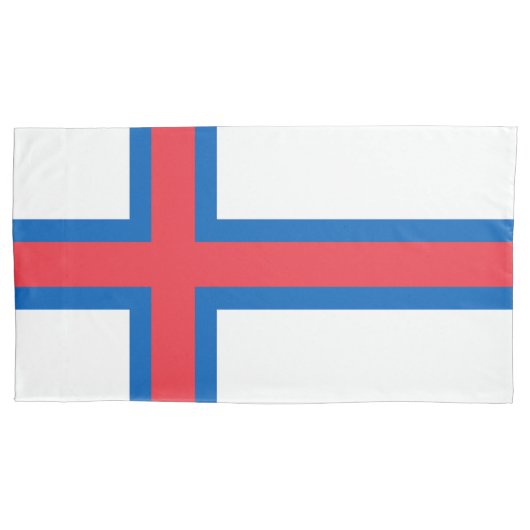 Housse D'oreillers Drapeau des îles Féroé (devant)