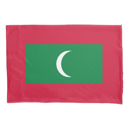 Housse D'oreillers Drapeau des Maldives (devant)