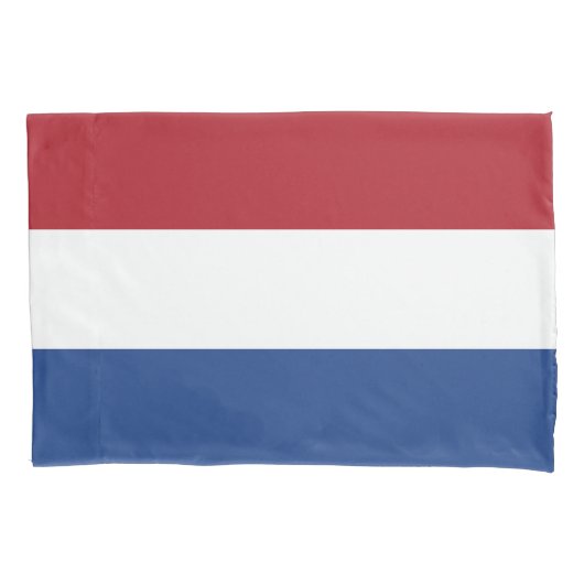 Housse D'oreillers Drapeau des Pays-Bas (devant)