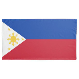 Housse D'oreillers drapeau des Philippines