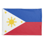 Housse D'oreillers Drapeau des Philippines (Dos)