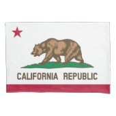 Housse D'oreillers Drapeau d'État de Californie (devant)