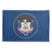 Housse D'oreillers Drapeau d'État de l'Utah (Dos)