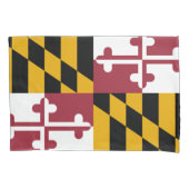Housse D'oreillers Drapeau d'État du Maryland (devant)