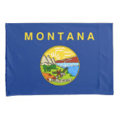 Housse D'oreillers Drapeau d'Etat du Montana Coque Coussin (devant-Droit)