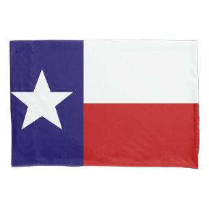 Housse D'oreillers Drapeau d'état du Texas Imprimer Patriotique