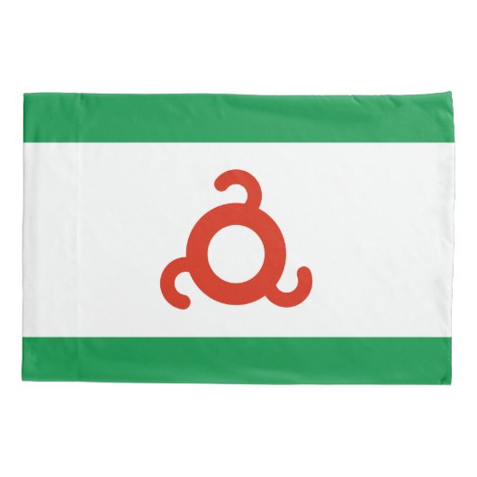 Housse D'oreillers Drapeau d'Ingouchie (Dos)