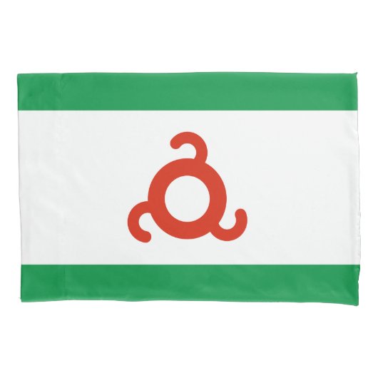 Housse D'oreillers Drapeau d'Ingushetia (devant)