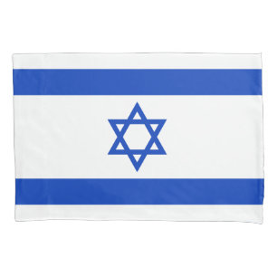 Housse D'oreillers Drapeau d'Israël
