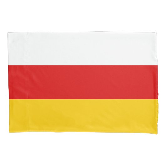 Housse D'oreillers Drapeau d'Ossétie du Sud (devant)