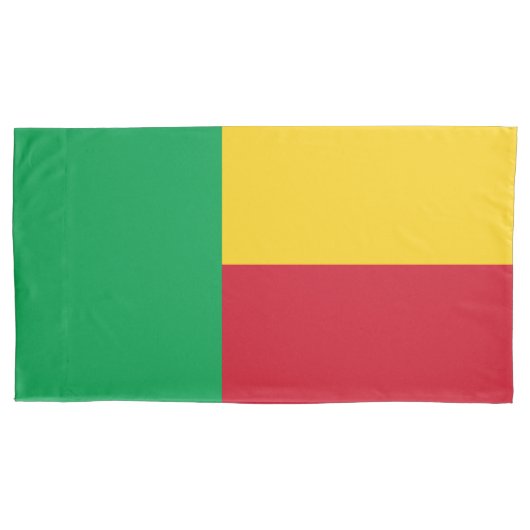 Housse D'oreillers Drapeau du Bénin (devant)