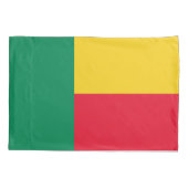 Housse D'oreillers Drapeau du Bénin patriotique (Dos)