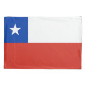 Housse D'oreillers Drapeau du Chili (Dos)