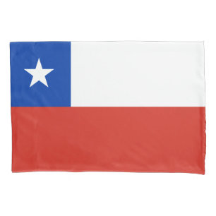 Housse D'oreillers Drapeau du Chili