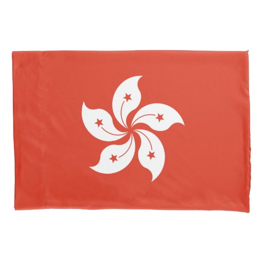 Housse D'oreillers Drapeau du Coque Coussin de Hong Kong (devant-gauche)