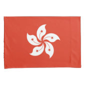 Housse D'oreillers Drapeau du Coque Coussin de Hong Kong (devant-Droit)