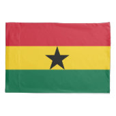 Housse D'oreillers Drapeau du Ghana (Dos)