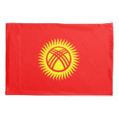 Housse D'oreillers Drapeau du Kirghizistan (Dos)