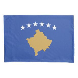 Housse D'oreillers Drapeau du Kosovo