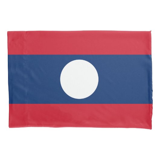 Housse D'oreillers Drapeau du Laos (devant)