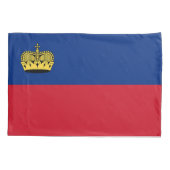 Housse D'oreillers Drapeau du Liechtenstein (Dos)