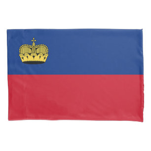 Housse D'oreillers Drapeau du Liechtenstein